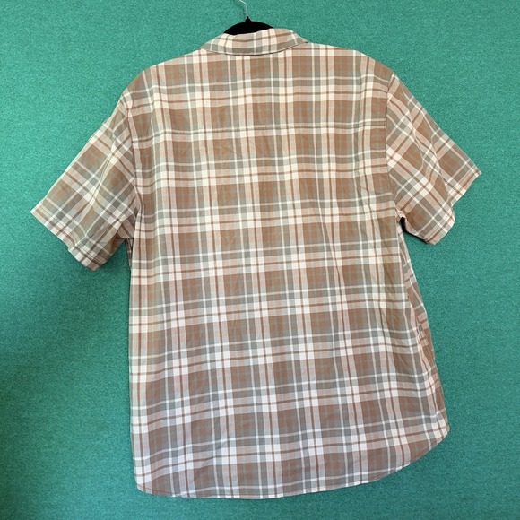 5.11 Tactical Men's Large Plaid Button Down Shirt Short Sleeve Outdoor Casual - Picture 8 of 8